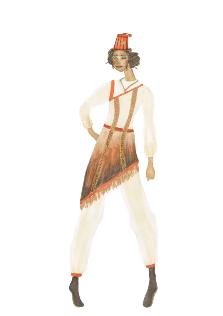 Costume designer- sapir ashkenazi for the play "Salome" by Oscar Wilde