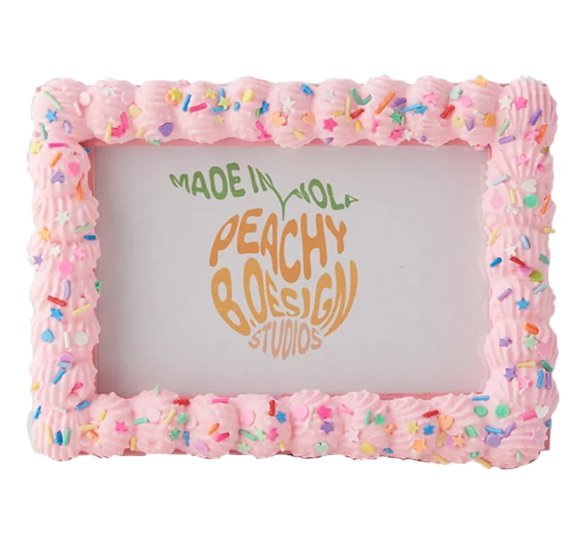 Peachy B. Design Sprinkle Picture Frame gift guide