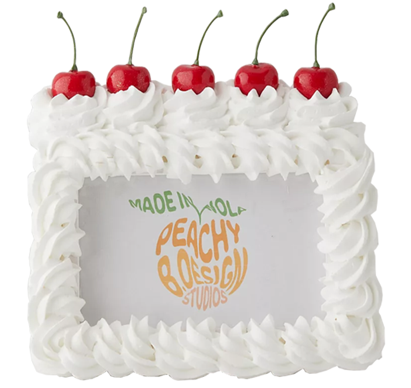 Peachy B. Design Whipped Cream Picture Frame gift guide