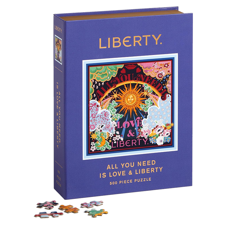 Galison Liberty All You Need is Love – 500 Piece Book Puzzle gift guide