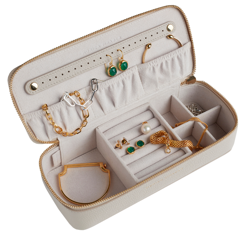 Large Leather Jewellery Box monica vinider gift guide
