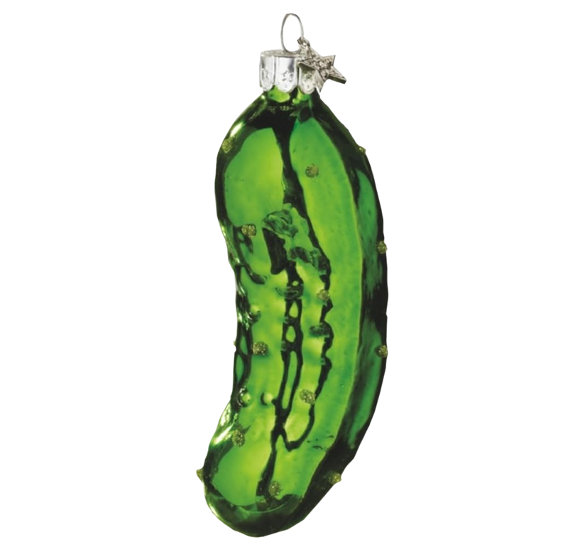 Midwest Legend of The Pickle Christmas Tree Ornament Glass gift guide