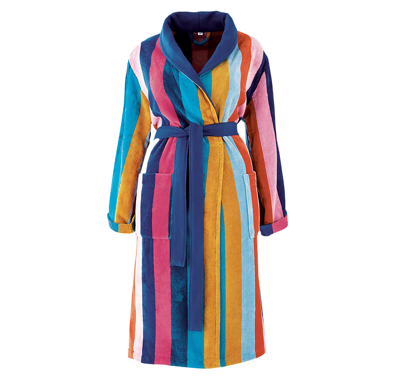 Harlequin x Sophie Robinson Sherbet Stripe Bath Robe gift guide