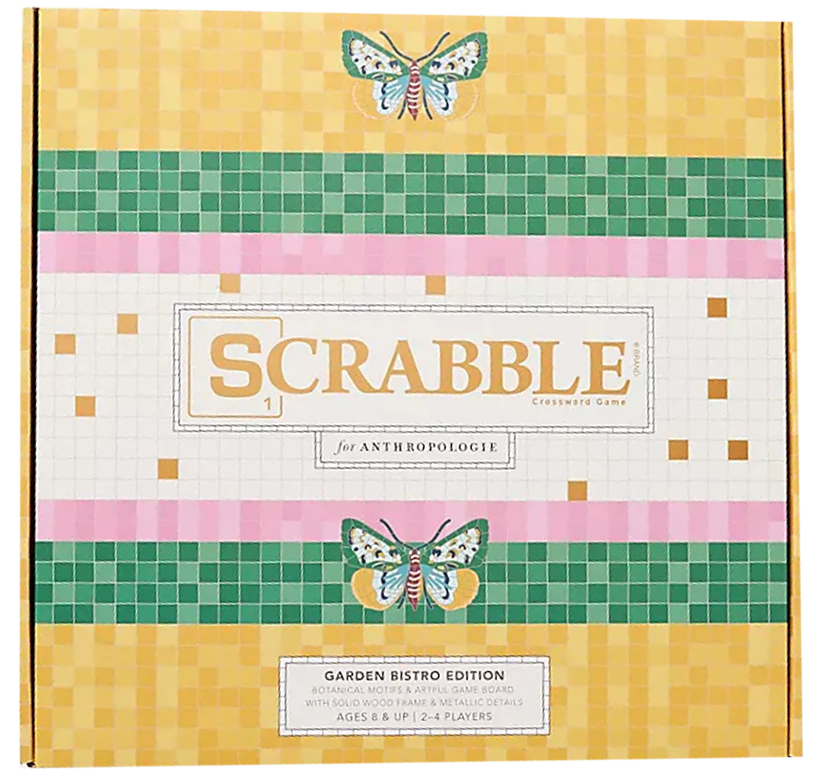 Scrabble for Anthropologie Game gift guide