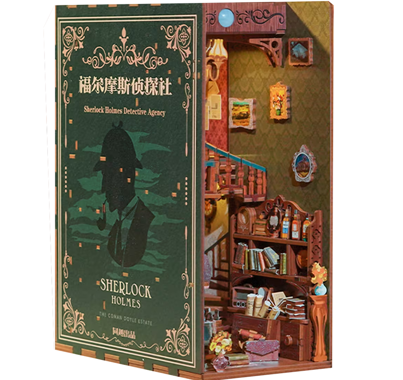 DIY Sherlock Holmes Detective Agency BookNook gift guide