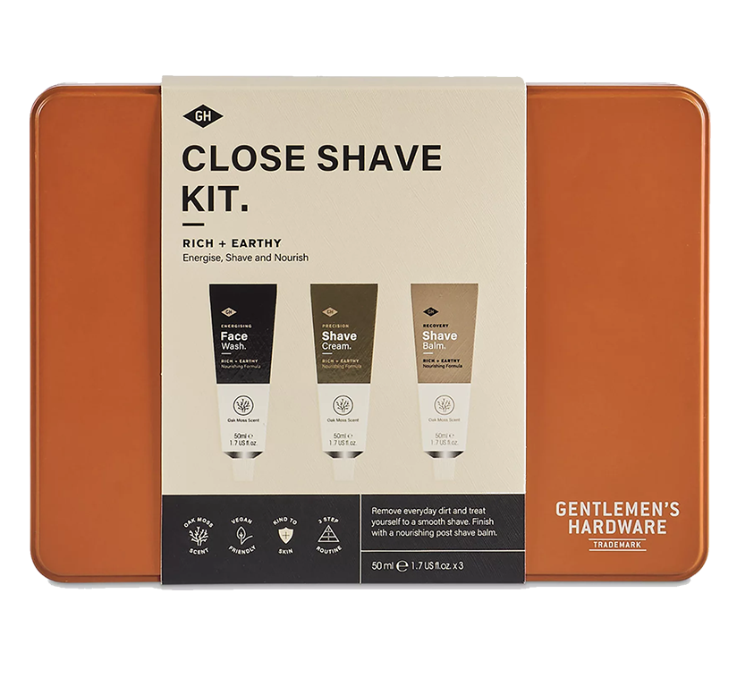 Gentlemen's Hardware Close Shave Kit gift guide