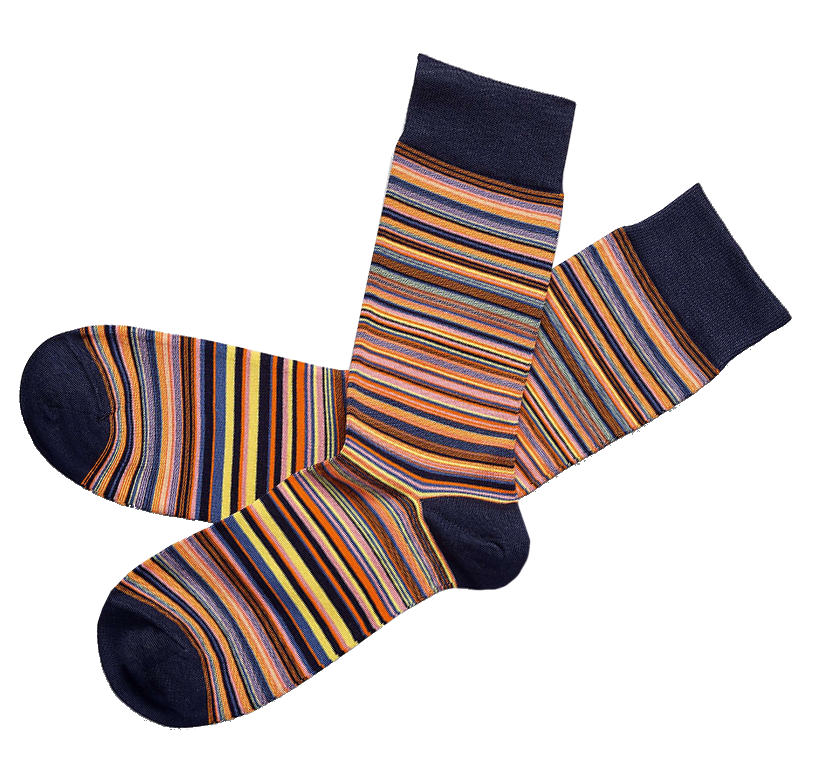 Charles Tyrwhitt Stripe Socks, Orange gift guide